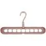 Space Saver Plastic Magic Hanger Clothes Rack Clothing Hook Closet Organizer 10pcs Random Color