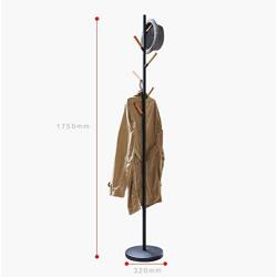 Creative Coat Rack, Bedroom Living Room Hangers Creativity Clothes Hanger Iron Art Coat Rack Multifunction Retro Coat Rack 32 175CM Hook up (Color : A)