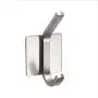 ON-FIX - Heavy Duty Adhesive Wall Hooks Stainless Steel Waterproof Hanger Hooks for Towel Clothes Keys - Bathroom Kitchen Storeroom - Pack of (4) ON-FIX - Heavy Duty Adhesive Wall Hooks Stainless Steel Waterproof Hanger Hooks for Towel Clothes Keys - Bathroom Kitchen Storeroom - Pack of (4)