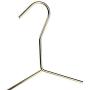 Quality Gold Modern Heavy Duty Metal Hangers ? Clothing Thin Compact Hanger ? Coated Metal Hangers for Wardrobe ? Shirt Pants Slim Hanger - 10 Pack