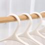 KYCPTNFJ 10PCS White Wide Shoulder Cloth Hanger PP Clothing & Wardrobe Storage Hangers Hanging Holder KYCPTNFJ 10PCS White Wide Shoulder Cloth Hanger PP Clothing & Wardrobe Storage Hangers Hanging Holder