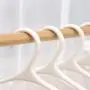 KYCPTNFJ 10PCS White Wide Shoulder Cloth Hanger PP Clothing & Wardrobe Storage Hangers Hanging Holder KYCPTNFJ 10PCS White Wide Shoulder Cloth Hanger PP Clothing & Wardrobe Storage Hangers Hanging Holder