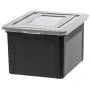 IRIS USA, Inc. FB-21EE Letter and Legal Size File Box, Medium, Black, 4 Pack IRIS USA, Inc. FB-21EE Letter and Legal Size File Box, Medium, Black, 4 Pack