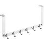 XiangYi Over The Door Hook, SUS 304 Stainless Steel Heavy Duty Door Hanger for Coats Robes Hats Clothes Towels, Hanging Towel Rack Organizer