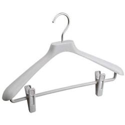 Nwn Aluminum Wide Shoulder Hanger Pants Rack Hanging Clothes (Size : 5)