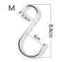 Professional 5pcs Lot Useful S Shaped Hooks Hanging Hanger Storage Holders Organizer, Butterfly Wall Hooks - Wall Clothes Hanger Metal, Shower Curtain Hooks Plastic, Hooks Coat, Back Wall Hangers Professional 5pcs Lot Useful S Shaped Hooks Hanging Hanger Storage Holders Organizer, Butterfly Wall Hooks - Wall Clothes Hanger Metal, Shower Curtain Hooks Plastic, Hooks Coat, Back Wall Hangers