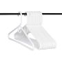 Neaties American Made White Super Heavy Duty Plastic Hangers, Plastic Clothes Hangers Ideal for Everyday Use, Clothing Standard Hangers, 12pk