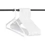 Neaties American Made White Heavy Duty Plastic Hangers, Plastic Clothes Hangers Ideal for Everyday Use, Clothing Standard Hangers, 12pk