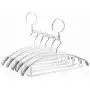 2pcs Random Color Multifunctional Hot Magic Space Saving Clothing Hanger Clothes Rack with Hook Wardrobe Closet Organizer
