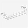 6Pcs Multifunctional Drying Storage Rack Clothes Folding Metal Quick Hanger Organizer Closet Hangers for Clothes Coat Hanger