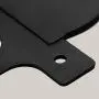 Valensha Towel Rack, Hand Towel Ring Towel Bar Holder Cat Design Metal Wall Mounted Hooks Hat Coat Clothes Storage Door Hanger Decor Black