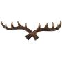 KONVINIT Deer Antlers Wall Hooks Antique Clothes Hanger Rack, Rustic, Decorative Gift, Home, Livingroom Decor