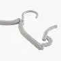WZP Hanger Folding Hanger Household Clothes Rack,Travel Convenient Clothes Hanger Multi-Purpose Plastic Hanger Plastic/Gray / 42.3CM WZP Hanger Folding Hanger Household Clothes Rack,Travel Convenient Clothes Hanger Multi-Purpose Plastic Hanger Plastic/Gray / 42.3CM