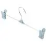 Wifehelper Coat Hanger - Multifunctional Adjustable Durable Coat Hanger with Clip for Clothes Bra Underwear 10pcs/ Set(Blue)