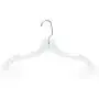 HANGERWORLD 20 Clear 16.5inch Plastic Notched All Purpose Coat Clothes Garment Dress Shirt Top Hangers HANGERWORLD 20 Clear 16.5inch Plastic Notched All Purpose Coat Clothes Garment Dress Shirt Top Hangers