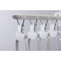 Magic Clothes Hanger Closet Storage Hanger, Yoobaby Collapsible Folding Space Saving Closet Organizer Hanger Non-slip, Drying Clothes Direct Storage in Closet, White