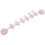 Alinory Hooks, ABS 6 Hooks Clothes Towel Wall Hanger Suction Cup Hanging Hook for Kitchen Bathroom (Pink) Alinory Hooks, ABS 6 Hooks Clothes Towel Wall Hanger Suction Cup Hanging Hook for Kitchen Bathroom (Pink)