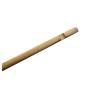 NAHANCO 81-17CH 17" Flat Wood Hanger with Notches, Chrome Hook, Natural (Pack of 100)