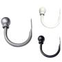 Gloryelenxs 2pcs U-Shaped Iron Curtain Hooks Window Drapery Tie Backs Hanger Household Accessories