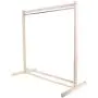 MonkeyJack 1/3 Dolls Wood Garment Rack + 10 Pieces Metal Hook Hangers Coat Dress Clothes Organizer for BJD SD Doll