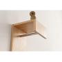 HLR-Coat Racks Free Standing Coat Rack Solid Wood Wall-Mounted Simple Shelf Entrance Hook Up Hall Clothes Hangers Modern Bedroom Wood