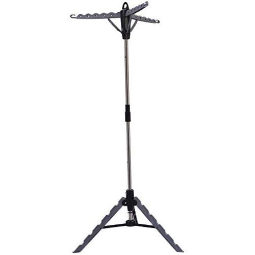 pittayadomeshop Drying Racks Clothes Hanger Portable Multifunctional Retractable Laundry Racks Tripod