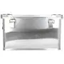POINSETTIA Aluminum Tool Boxes Waterproof Transport Storage for Truck 60x34x35cm, Silver