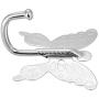 Coat Hooks Wall Mounted Metal Hooks Butterfly Style Coat Hanger 5 PCS