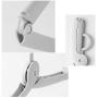 HJYPYJ Magic Clothes Hangers Organizer, Travel Folding Hanger, Home Non-Slip Space Saving Hanger/Green / 4 pcs