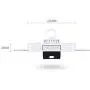 Wgwioo Portable Mini Dryer, No Need to Install Quick-Drying Clothes Multi-Dimensional Hangers, with Thermostat and Timer 380W, White Mute Wgwioo Portable Mini Dryer, No Need to Install Quick-Drying Clothes Multi-Dimensional Hangers, with Thermostat and Timer 380W, White Mute