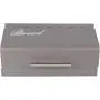 lRICE-home Storage Container Boxes Heavy Duty Rectangle Flip Iron Bread Bin Loaf Canister - White