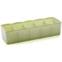 quysvnvqt Fashion Storage Boxes Storage Supplies Multi-grids Cosmetics Underwear Socks Holder Storage Boxes Rack Sundries Organizer for Home - Green