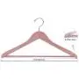 Nature Smile Premium Aromatic American Red Cedar Hangers 10 Pack, Sturdy Cedar Wood Suit Coat Hanger with 360 Degree Swivel Hook, Smooth Surface Wood Hangers, Natural Wooden Suit Coat Jacket Hangers
