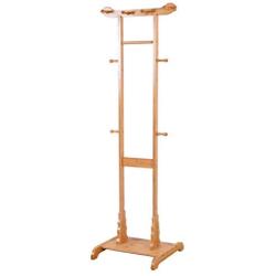 Q_Entryway Furniture Bamboo Coat Rack Floor Hanger Creative European Clothes Rack Living Room Bedroom Solid Wood Floor Hanger Hall Trees