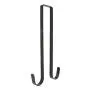 Autobestown Doublesided Hook Christmas Wreath Hanger Door Hook 13/15 Inches Decoration Storage Hook Festive Party Supplies