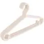 SAASNY Standard Plastic Hangers ? Pack of 10 ? Durable and Slim with Sleek Design ? White ? Non Slip & Space Saving Clothes Hangers for Drying and Storage SAASNY Standard Plastic Hangers ? Pack of 10 ? Durable and Slim with Sleek Design ? White ? Non Slip & Space Saving Clothes Hangers for Drying and Storage