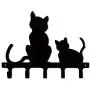 Cxjff Black Metal Wall-Mounted Coat Hooks Key Holder, Clothes Coat Hat Decorative Wall Hooks Robe Hanger, Cat Design 5-Hooks Rack (Size : 32 ×24 cm) Cxjff Black Metal Wall-Mounted Coat Hooks Key Holder, Clothes Coat Hat Decorative Wall Hooks Robe Hanger, Cat Design 5-Hooks Rack (Size : 32 ×24 cm)