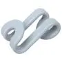 Thinktoo 10Pcs Creative Mini Flocking Clothes Hanger Home Easy Hook Closet Organizer