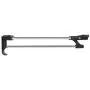 Yosooo Wardrobe Chrome Pull Out Retractable Wardrobe Clothes Hanger Rail Towel Coat Racks Closet Rod, Multi-Purpose Pipe Clothes Rack (30CM)