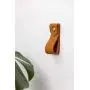 Small Leather Wall Hook, minimalist leather strap hanger for bath towel holder leather wall hook strap towel hook bathroom decor brass towel ring nordic home
