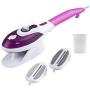 Funamily Handheld Portable Steam Iron with Temperature Control, Garment Steamer Removes Wrinkles for Clothing with Fast Heat,Fabric Steam Brush for Home and Travel(Purple)