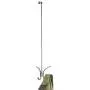 mDesign Modern Metal Long, Easy Reach Over-The-Door 4 Prong Hanging Storage Organizer Hook to Hang Jackets, Coats, Robes, Clothing, Hats, Scarves, Purses, Leashes, Towels, 24" Tall, 2 Pack - Chrome