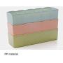 quysvnvqt Fashion Storage Boxes Storage Supplies Multi-grids Cosmetics Underwear Socks Holder Storage Boxes Rack Sundries Organizer for Home - Green