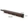 WZP Clothing Display Rack Creative Wall Rack Bedroom Hanger,Solid Wood Coat Rack Wall-Mounted Porch Wall Hanger Hook Can Be Placed in Clothes/As Shown / 61cm
