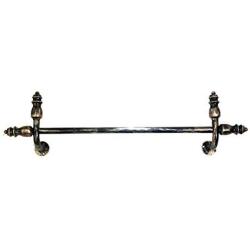 NDDDSD Clothing Rack Retro Wrought Iron Hangers Hanging Rod Clothing Store Hanger Wall Hanging Clothes Display Rack (Size : 120cm)