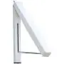 Kerocy Stainless Steel Wall Mounted Indoor Adjustable Clothes Hanger Magic Foldable Drying Racks