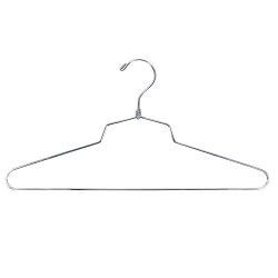 NAHANCO SLD-16 Chrome-Plated Shirt/Dress Hanger, 16" (Pack of 100)