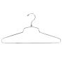 NAHANCO SLD-16 Chrome-Plated Shirt/Dress Hanger, 16" (Pack of 100)
