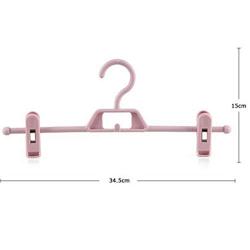 WZP Hanger,Multi-Functional Stackable Telescopic Skirt,Adult Underwear Shelf,Household Traceless Non-Slip Pants Hanger Plastic/C/As Shown