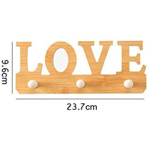 Wood Hangers - Wooden Clothes Hanger Decorative Key Holder Wall Coat Hook Bathroom Storage Holder Towel Rack Door Hanger Wall Shelf Organizer